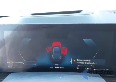 2025 BMW X6 M60I z USA, uszkodzony, nr VIN 5UX43EX03S9X25908